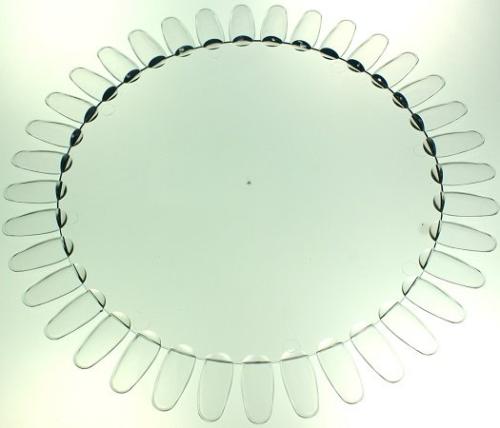 wzornik okrągły duży przeź.jpg  Wzornik słoneczko przeźroczysty duży, 36 pazurków