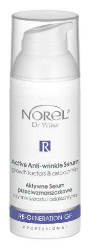  NOREL Re-Generation GF  Aktywne serum przeciwzmarszczkowe  czynniki wzrostu i astaksantyna 50 ml
