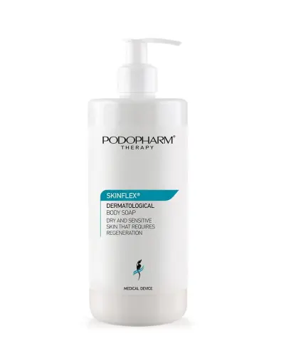 WY-eWJ7c.jpeg  Podopharm SKINFLEX® Dermatologiczne mydełko do mycia ciała 500ml  - wyrób medyczny 