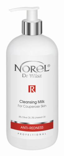 PM 184 Anti-Redness Milk_2022.jpg  Norel  Anti-Redness Mleczko dla cery naczynkowej 500 ml