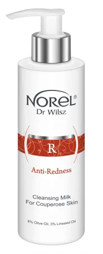 DM 239 Anti-Redness Milk.jpg  Norel  Anti-Redness Mleczko dla cery naczynkowej 200 ml