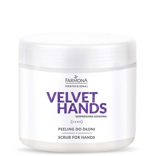 ekspresowa-odnowa-peeling-do-dloni-z-lilia-i-bzem-550g.png  FARMONA VELVET HANDS Peeling do dłoni 550 g
