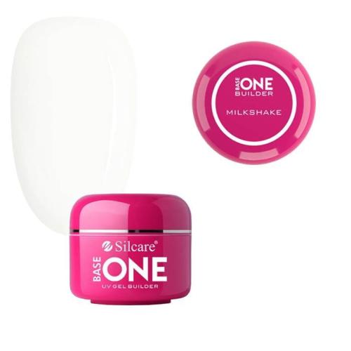 Milkshake.jpg  Silcare Base One Żel UV Milkshake - 15 g