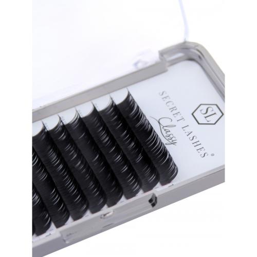   SECRET LASHES rzęsy Classy grubość 0,05 mm, skręt D, długość 8 mm