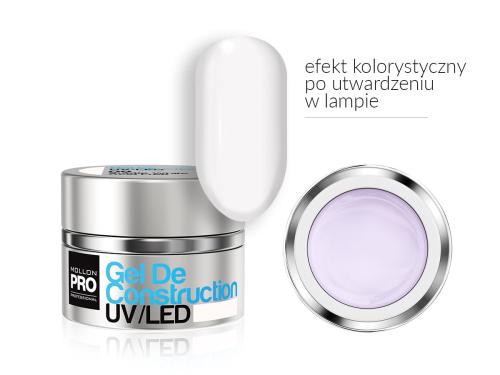 08 15ml.jpg  MOLLON PRO Gel De Construction UV/LED 08 SUBTLE WHITE 15ml