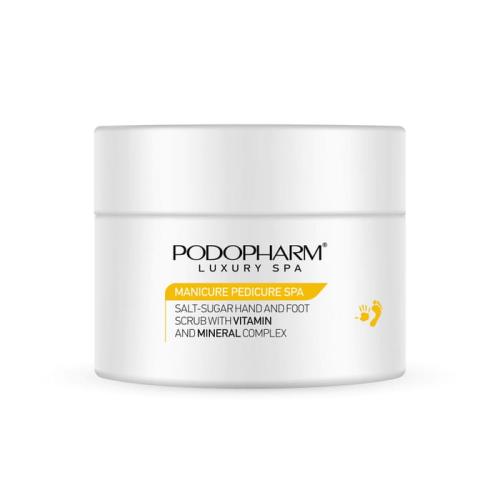 pEELING spa..jpg  PODOPHARM MANICURE PEDICURE SPA Peeling solno-cukrowy z kompleksem witamin i minerałów, 300 g 
