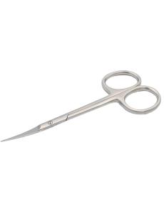 Nożyczki do skórek, profilowane satynowe, dł. ostrza 22mm