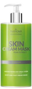 FARMONA SKIN CREAM MASK PEAR EXTRACT Kremo-maska do ciała i stóp 500 ml 