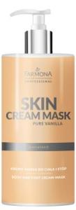 FARMONA 	SKIN CREAM MASK PURE VANILLA Kremo-maska do ciała i stóp 500 ml 