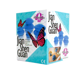 Bańki chińskie zestaw Jian Shen Guan 4 szt.