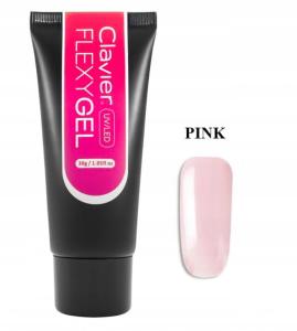 Clavier Akrylożel Flexy Gel Pink Różowy 30g / 50ml