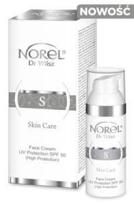 NOREL  Skin Care Krem ochronny do twarzy, SPF 50 (ochrona wysoka) - 50ml