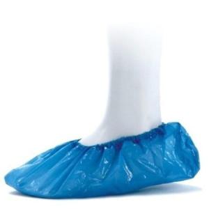 Ochraniacze na buty foliowe 10 sztuk niebieskie