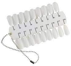 wzornik.jpg  Podwójny Wzornik Próbnik Lakierów 36 Tipsów