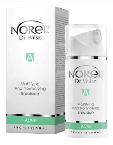 norel_acne_emlusjamatujaconormalizujaca.JPG  NOREL ACNE - EMULSJA MATUJĄCO - NORMALIZUJĄCA 100ML PK073