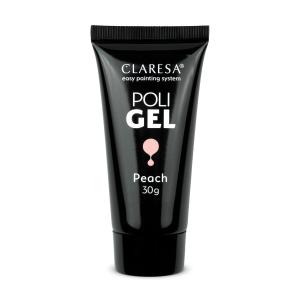 Claresa Poli Gel żel budujący PEACH 30g