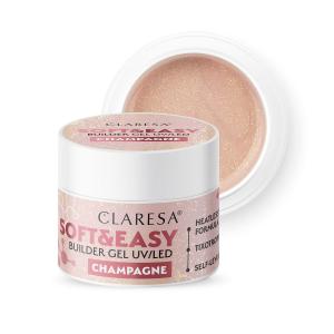Claresa Żel budujący SOFT&EASY builder gel SHIMMERY 45g