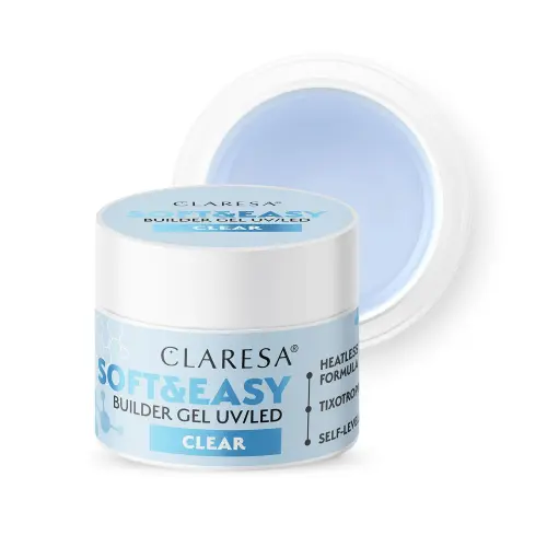 Claresa-Zel-budujacy-SOFTEASY-builder-gel-clear-45g.jpg  Claresa Żel budujący SOFT&EASY builder gel clear 45g