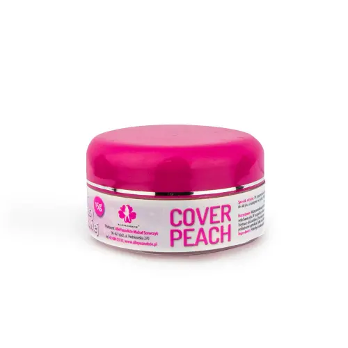 cover-peach-15.jpg  Akryl do paznokci COVER PEACH 15g