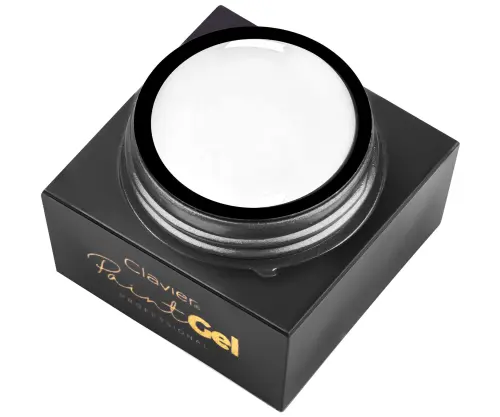 paint-gel-opakowanie-otwarte-kolor-bialy-glowne.jpg  Clavier Żel do Zdobień Paint Gel Ornamenty 5g – Biały