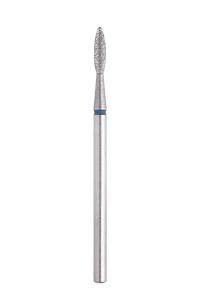 STALEKS Frez diamentowy FA10B021/8K płomyk 2,1mm/8 niebieski