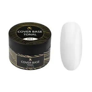 F.O.X Nails Professional - Cover Base Tonal - 001 - Baza - 30 ml 