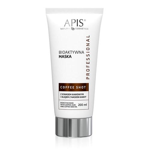 102058.jpg  APIS COFFEE SHOT Bioaktywna maska z kwasem kawowym i olejem z nasion kawy / 200 ml