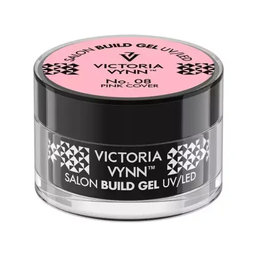 Build -gel-victoria-vynn- pink-cover.webp  Victoria Vynn Żel Budujący Build Gel Uv/Led 08 Pink Cover 50 ml 