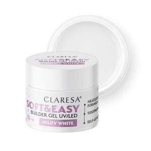 Claresa Żel budujący SOFT&EASY BUILDER GEL MILKY WHITE 45g