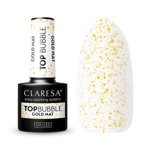 Claresa Top Bubble Gold Matt No wipe -5g