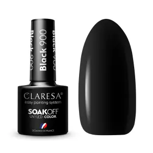 Claresa Lakier hybrydowy BLACK 900 - 5g
