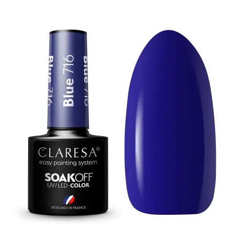 716.jpg  CLARESA LAKIER HYBRYDOWY BLUE 716 - 5g 