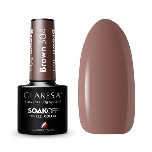 CLARESA LAKIER HYBRYDOWY BROWN 304 - 5g 