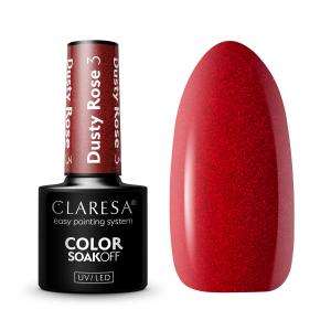 CLARESA LAKIER HYBRYDOWY DUSTY ROSE 3 - 5g