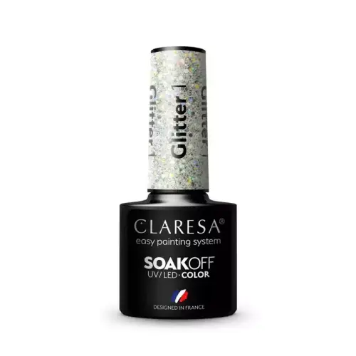 GLITTER 1.webp  CLARESA LAKIER HYBRYDOWY GLITTER 1 - 5G