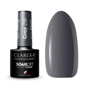 CLARESA LAKIER HYBRYDOWY GRAY 218 -  5g