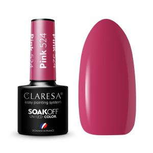 CLARESA LAKIER HYBRYDOWY PINK 524 - 5g