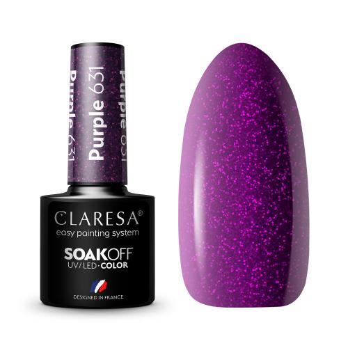 PURPLE 631.jpg  CLARESA LAKIER HYBRYDOWY PURPLE 631 - 5g