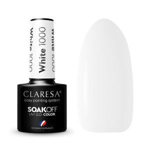 CLARESA LAKIER HYBRYDOWY WHITE 1000 - 5g