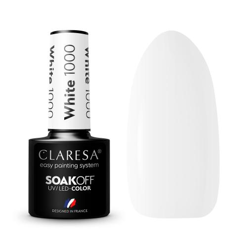 WHITE 1000.jpg  CLARESA LAKIER HYBRYDOWY WHITE 1000 - 5g