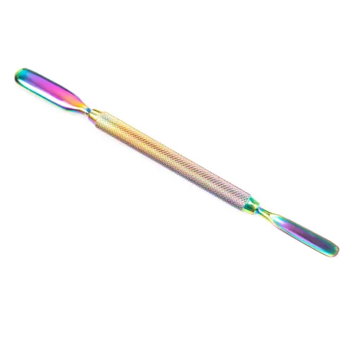 kopytko radełko proste.webp  Clavier Kopytko, Dłutko, Radełko do Skórek Kobalt Rainbow