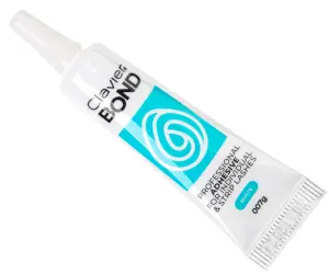 Clavier Klej do kępek rzęs/rzęs na pasku Bond (biały)