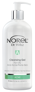 NOREL ACNE Żel oczyszczający dla cery tłustej i trądzikowej 500 ml 