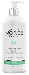 NOREL ACNE Tonik oczyszczający dla cery tłustej i trądzikowej 500 ml 