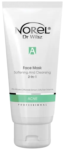 PN 337_2024.png  NOREL ACNE Maska rozpulchniająco – oczyszczająca 2w1 200 ml 