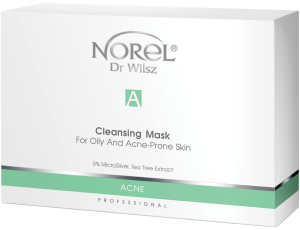 NOREL ACNE Maska oczyszczająca w płacie ( na 14 zabiegów)