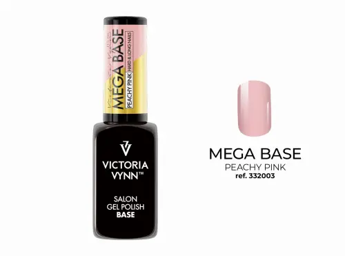 victoria-vynn-gel-polish-mega-base-8-ml-peachy-pink.jpg  Victoria Vynn Gel Polish Mega Base Peachy Pink  8ml 