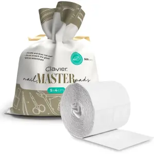  Clavier  Waciki bezpyłowe nail MASTER pads, 12-warstwowe,  500szt.