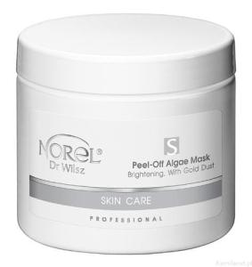 NOREL Maska algowa plastyczna rozświetlająca ze złotym pyłem 250 g