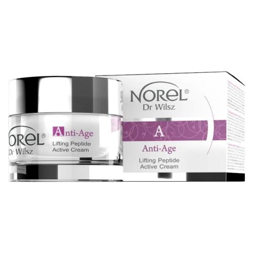 norel-krem-peptydowy-liftingujacy-do-twarzy-anti-age.jpg  Norel Dr Wilsz Anti-Age Aktywny Liftingujący krem peptydowy 50 ml